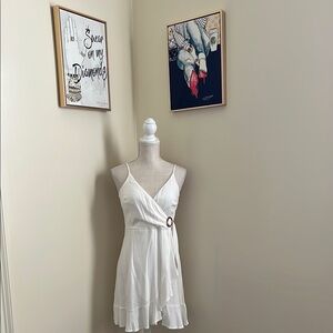 Gianni Bini White Mini Dress